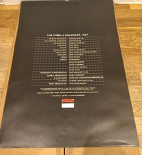 Vintage 1987 Pirelli  Calender