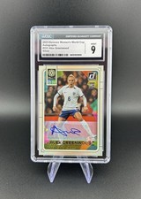 2023 Donruss Women's World Cup Autographs Alex Greenwood Auto Silver CGC 9
