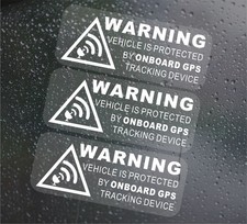 Warning gps tracking - 3x,