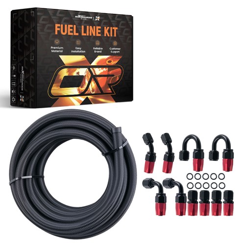 An6 oil cooler line kit - cooler,