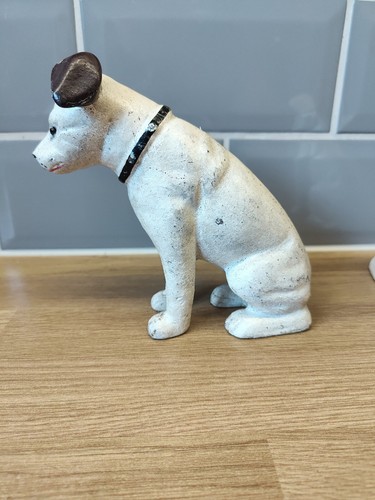 Antique famous nipper - nipper, dog