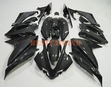 Glossy Carbon Fiber Painted Fairing Kit For Yamaha YZF R125 2008-2018 2011 Black