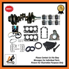 For LAND ROVER RANGE ROVER 3.0 306DT Engine NITRATE Crankshaft & Rebuild Kit NEW