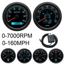 6 Gauge Set GPS Speedometer