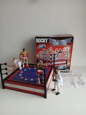 Rocky balboa boxing ring with - rocky,