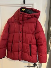 Zara Red Puffa Jacket Age