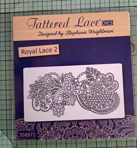 Tattered lace royal - royal,