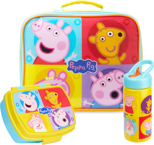 Peppa pig insulated lunch - pig, bag