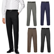 Mens Office Trousers Office Business Formal Casual Smart Business Work Pants