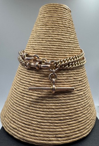 Antique solid 9ct rose gold - rose,