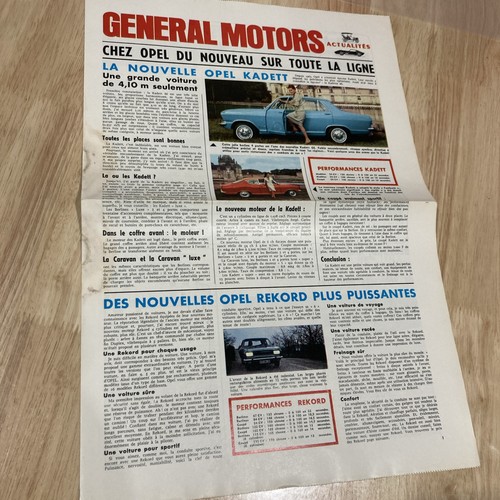 Opel news 1966 - gm,