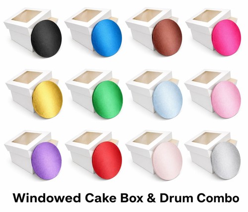 Round colour cake drum board - cake, &