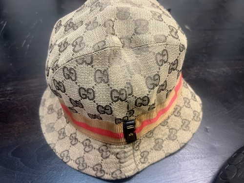 Gucci bucket logo hat - gg,