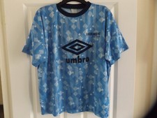 Umbro England 1990 Italia 90 Training Top Football Shirt XL Ex Large 2XL XXL