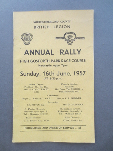 1957 british legion - 1957,