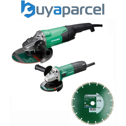 Hikoki 110v grinders twin - 110v, pack