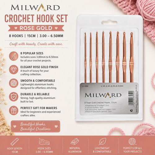 Milward crochet hook set - hook,