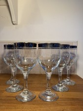 Vintage set of 6 Tulip Shape