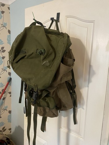 90s military bergen rucksack - military,