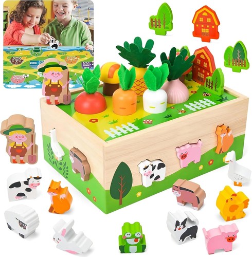 Montessori toddler wooden toys - toddler,