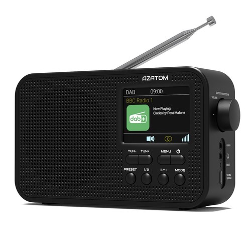 Dab radio clock alarm - fm,