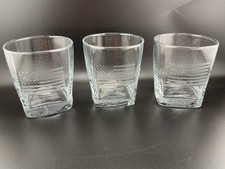 3 Rare American Flag Etched