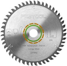 Festool 160mm 48T Wood Plunge Saw Blade 160x2.2x20mm (No Box) 491952