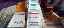 4 LISTER DIESEL ENGINE HANDBOOKS AND PARTS LISTS L,T,H,J RANGE