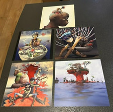 GORILLAZ ART CARD SET OF FIVE