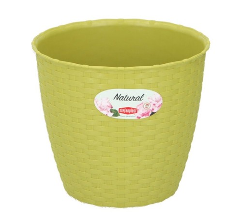 Rattan style round - round, plastic