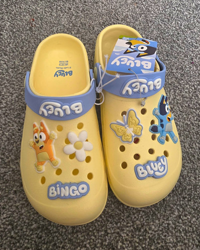 Bluey unisex yellow kids - unisex,