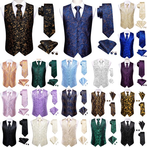 Mens waistcoats brown floral - mens,