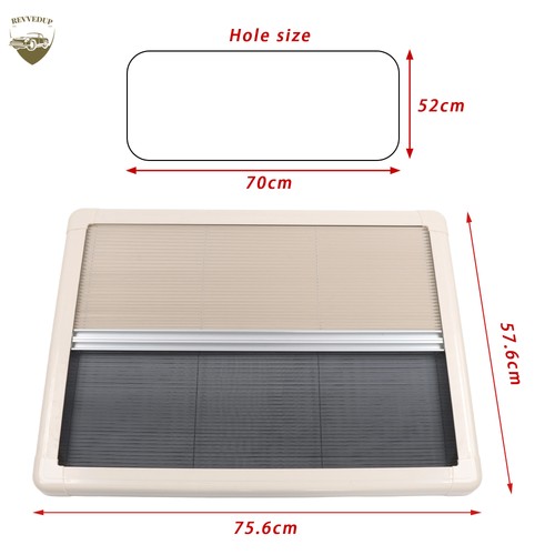 Motorhome blind flyscreen - motorhome,