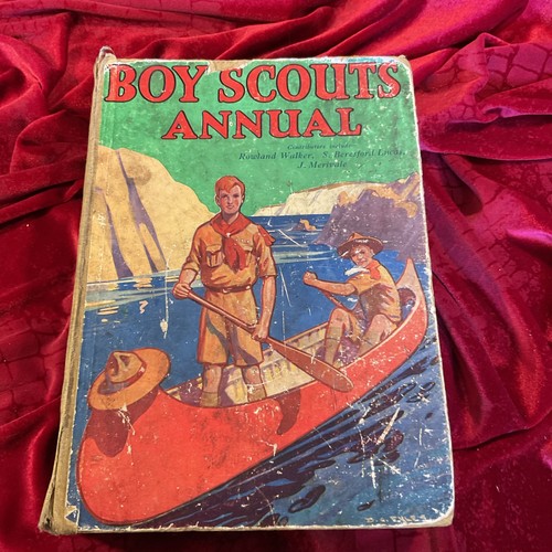 Boy scouts annual - scouts, rowland