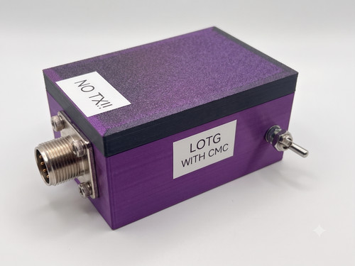 Ham radio antenna - loop, on