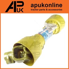 PTO Shaft Complete Yellow 560mm for Kubota Yanmar Iseki Spreader Compact Tractor