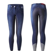 Cavallo Low Waist Denim Breeches W32L Cavagrip