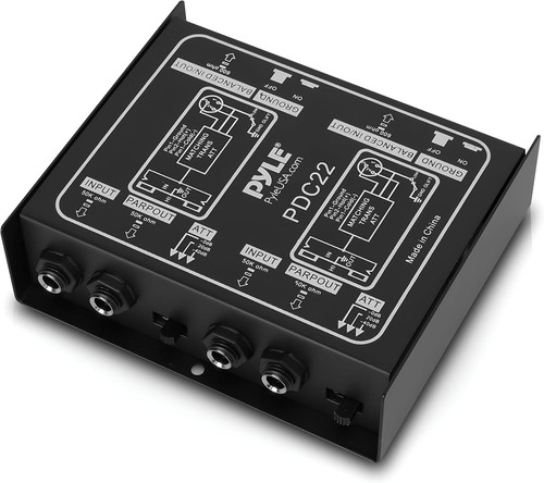 Passive box audio hum - di,