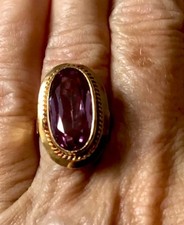 FINE LARGE VINTAGE 18 CT GOLD