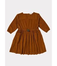 Caramel Baby and Child Girls' Pelias Corduroy Mustard Dress Aged 4 RRP £86