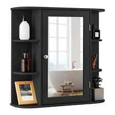 Bathroom Medicine Cabinet Wall Mounted Storage Cabinet w/ Mirror Door