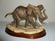 Border Fine Arts: "AFRICAN BULL ELEPHANT" BOX/CERT