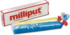 MILLIPUT EPOXY SCULPTING PUTTY STANDARD YELLOW