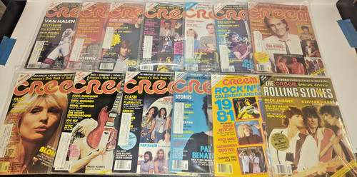 Vintage lot 1981 creem - vintage,