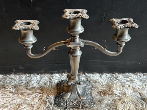 Vintage candelabra silver - candelabra,