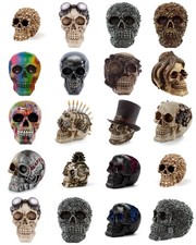 Various Designs - Skull Ornaments - Gothic Ornaments - Halloween Ornaments