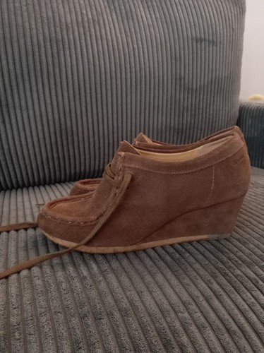 Clarks originals brown suede - originals,