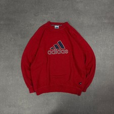 Adidas Vintage Red Big Logo