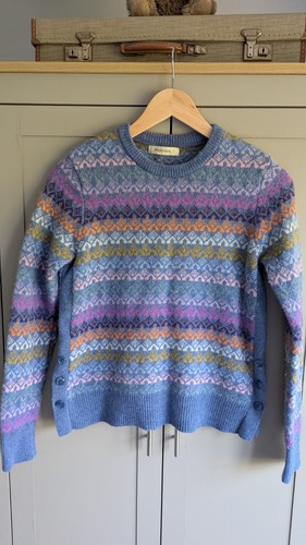 Woolovers lambswool fairisle - lambswool,
