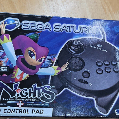 Sega saturn control - 3d,